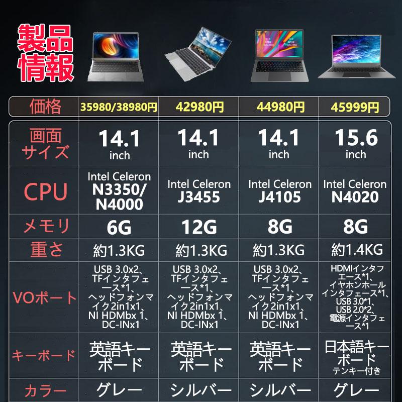 【今年最新】 ノートパソコン 新品  windows11 office2019 搭載 パソコン 安い 高性能CPU 14.1インチ 1920*1080フルHD メモリ12GB 16GB SSD512GB 1TB｜frj-store｜09