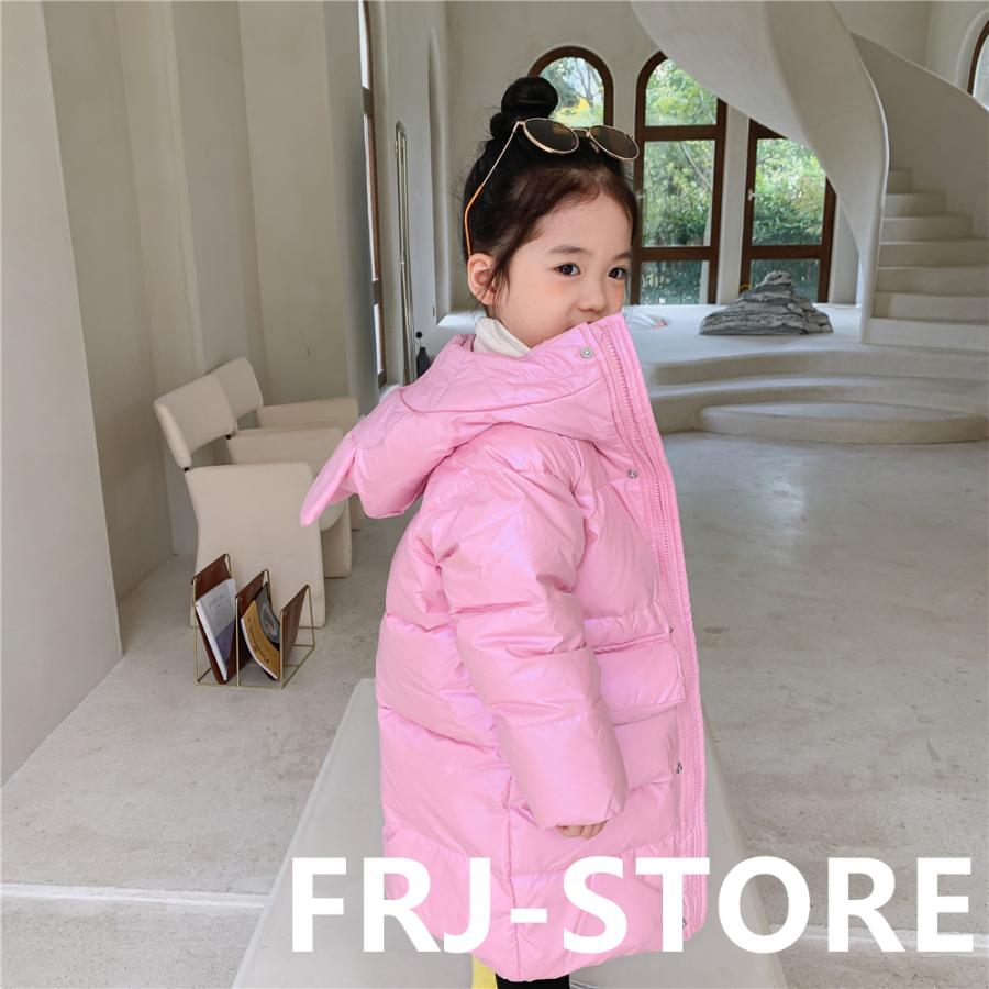 キッズ ダウンコート 女の子 アウター うさぎの耳 かわいい ショッキングピンク 子供コート 秋冬 あったか ダウンジャケット キッズ ジュニア 防寒 子供服 撥水 Frjtzyrfck01 Frj商店 通販 Yahoo ショッピング