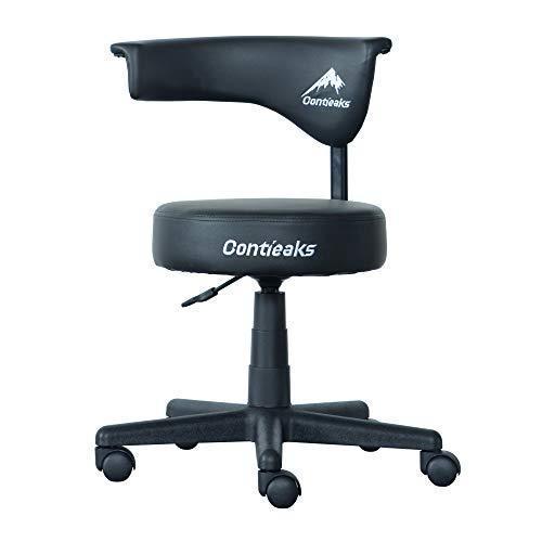 Contieaks(コンティークス) アーケードスツール アーク ブラック 327390 オフィス、ワークチェア