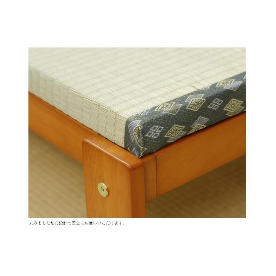 物品 中居木工 折りたたみベッド 畳ロータイプ NK-27 ワイドシングル