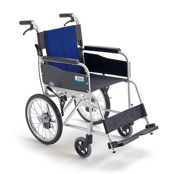 有名な高級ブランド 車椅子 折りたたみ 介助 介護用 ミキ 付与 BAL-2