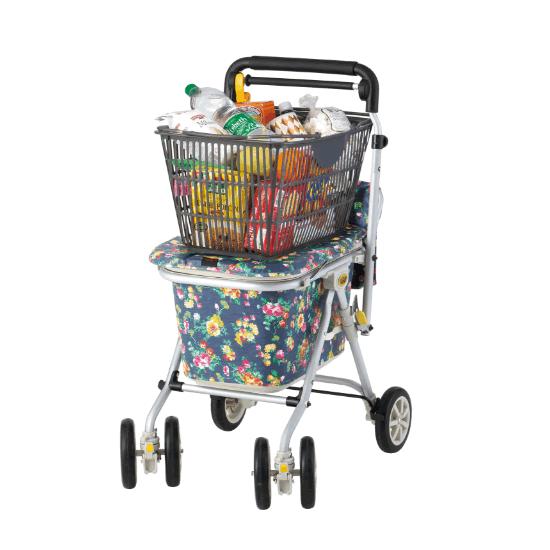 円 正規 シルバーカー シルバーカート ショッピングカート 折りたたみ 高齢者 4輪 おしゃれ お買い物 座面有 ヘルスバッグ わくわくタントn