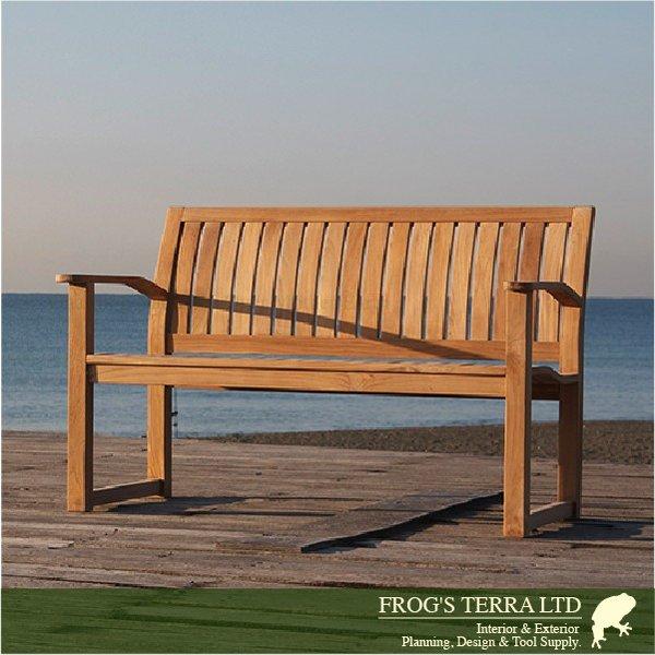 2 Seater Bench Istana Terrace IST-06C イスタナテラス 2シーターベンチ チーク材 屋外家具 ガーデンファニチャー｜frog｜04