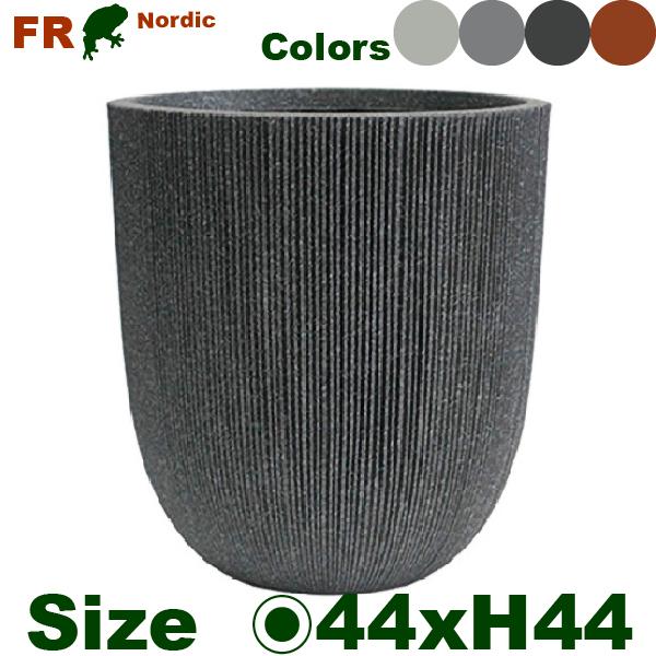 【法人宛限定商品】 ノルディックポット L PP花器（直径44cmxH44.5cm）（底穴なし）  鉢カバー ディスプレイ オフィス | 