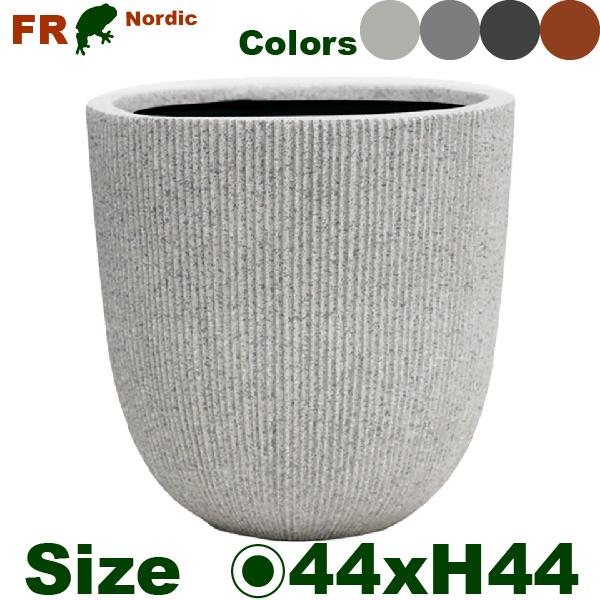 【法人宛限定商品】 ノルディックポット L PP花器（直径44cmxH44.5cm）（底穴なし）  鉢カバー ディスプレイ オフィス |  | 02