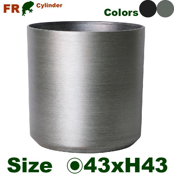 【法人宛限定商品】 FR シリンダー LL FRP花器（直径43cmxH43.5cm）（底穴なし）  鉢カバー ディスプレイ オフィス | 