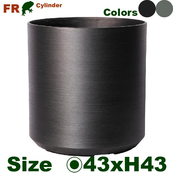 【法人宛限定商品】 FR シリンダー LL FRP花器（直径43cmxH43.5cm）（底穴なし）  鉢カバー ディスプレイ オフィス |  | 01