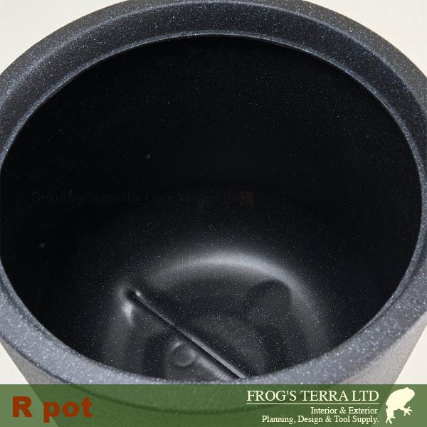 【法人宛限定商品】 FR アールポット S FRP花器（直径29.5cmxH28cm）（底穴なし）  鉢カバー ディスプレイ オフィス |  | 03