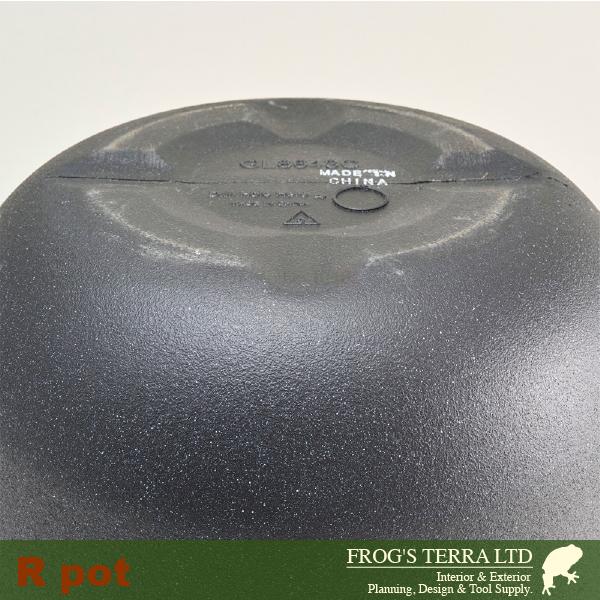 【法人宛限定商品】 FR アールポット L FRP花器（直径44cmxH43cm）（底穴なし）  鉢カバー ディスプレイ オフィス |  | 06