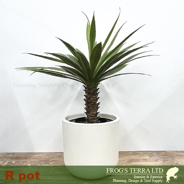 【法人宛限定商品】 FR アールポット L FRP花器（直径44cmxH43cm）（底穴なし）  鉢カバー ディスプレイ オフィス |  | 07