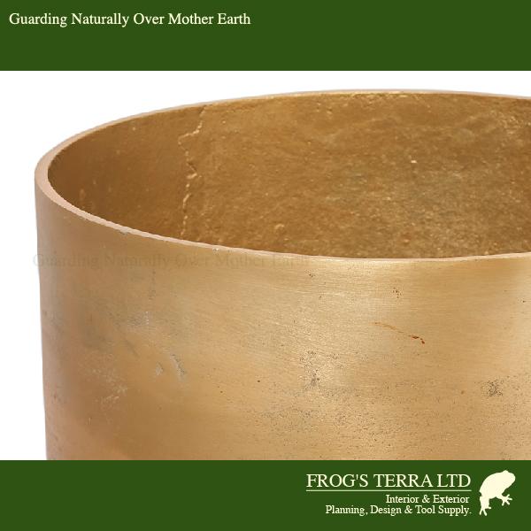 【法人宛限定商品】 AM シリンダーロング H50 アルミニウム花器（直径14cmxH50cm）（底穴なし）  鉢カバー ディスプレイ オフィス |  | 02