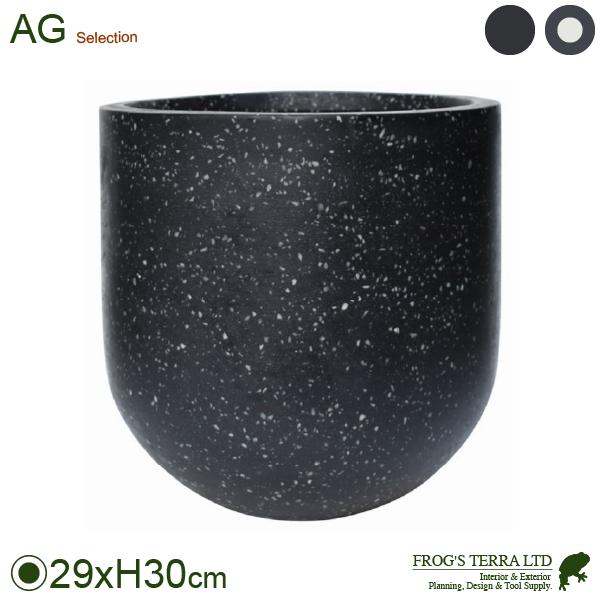 ローマンプランター（直径29.5cm×H30cm）（底穴あり）（8号可）ファイバーセメント 植木鉢 プランターの画像
