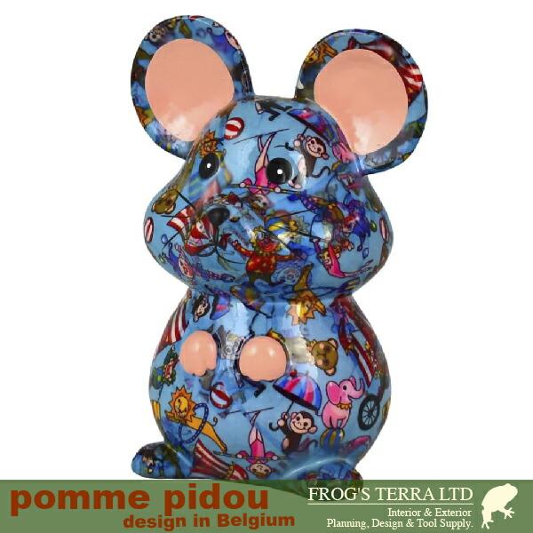 マネーバンク マウス2 マーサ ネズミ 鼠 AG148-00635（W13.3cm×D10