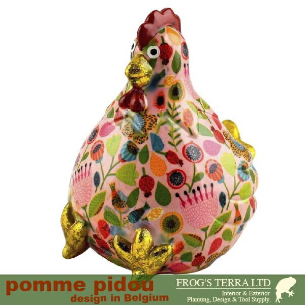 マネーバンク チキン 鶏 AG148-00682（W17cm×D14cmxH18cm）貯金箱