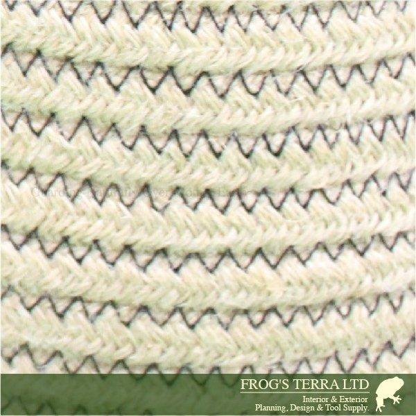 Rib Basket L B5235（直径36.5cm×H38cm）（底穴なし）（植物繊維/ジュート）（植木鉢/鉢カバー）（プランター/寄せ植え/ポット） |  | 02