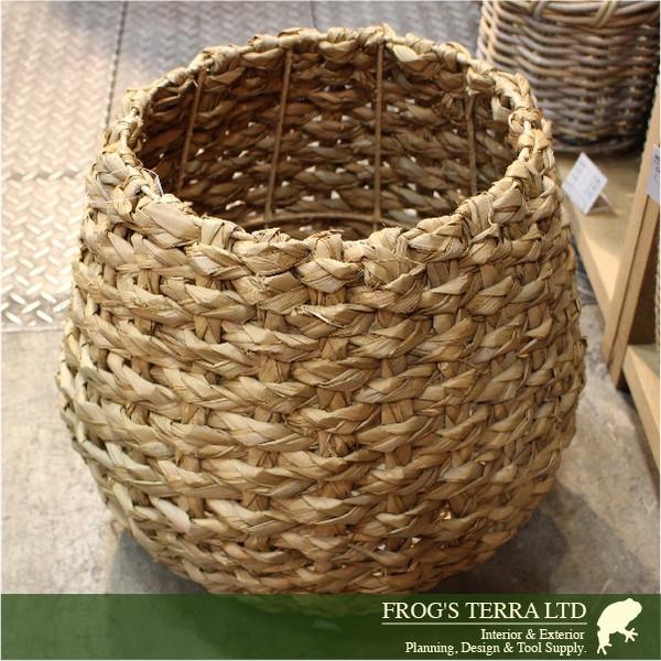 Lush Basket S B8210（直径39cm×H35cm）（底穴なし）（植物繊維）（植木鉢/鉢カバー）（プランター/寄せ植え/ポット） |  | 02