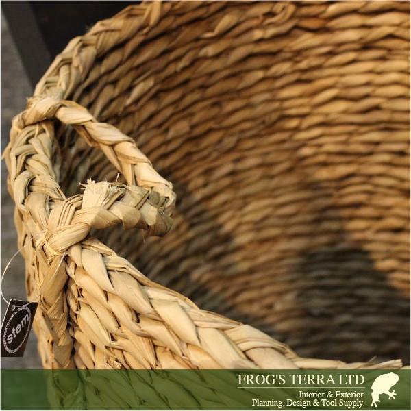 Lush Basket  L  B9262（直径50cm×H51cm）（底穴なし）（植物繊維）（植木鉢/鉢カバー）（プランター/寄せ植え） |  | 03