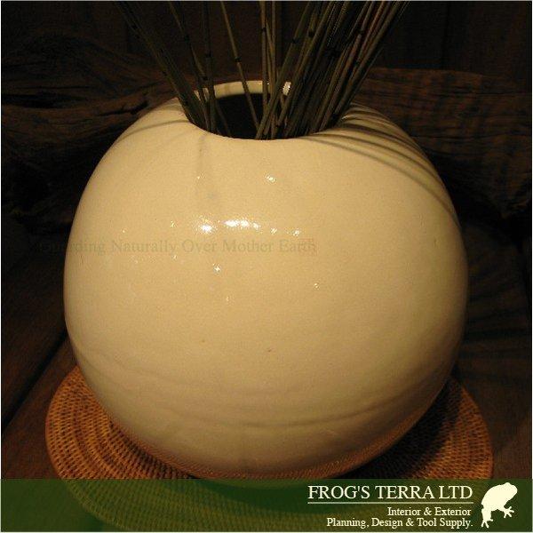 パンリード付き　ボールポット　そのまま飾れます |  | 04