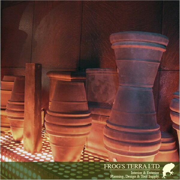 【法人宛限定商品】リムポット 90 ベノッチ（直径90cm×H72cm）（底穴あり）（陶器鉢/テラコッタ）（プランター/寄せ植え/ポット） |  | 03