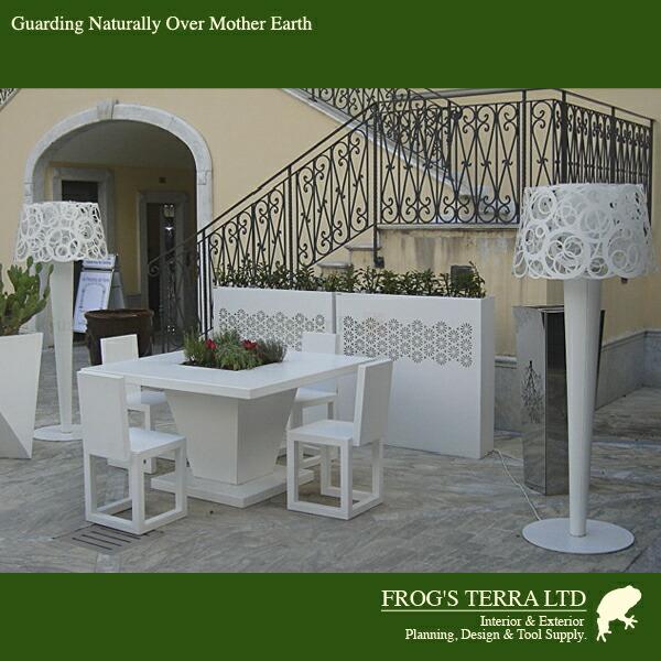 イダー（直径75cm×H187cm）（屋内外用照明）（アルミ製 BYSTEEL 商業施設 ホテル 照明付） |  | 04