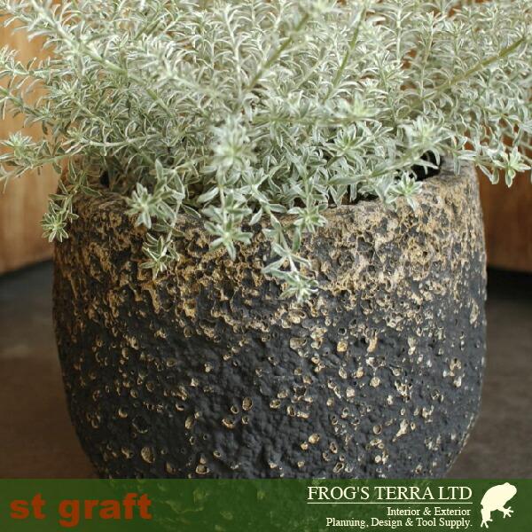 【屋外対応】コーラル 24 Coral（直径24cm×H22cm）（底穴あり）（陶器鉢 テラコッタ プランター 寄せ植え 侘び ポット） |  | 01