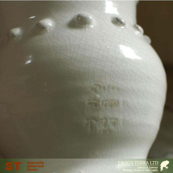 W小壷A 2個セット C2348（直径14cm×H16.5cm）（底穴なし）（陶器製）（プランター/ポット） |  | 02
