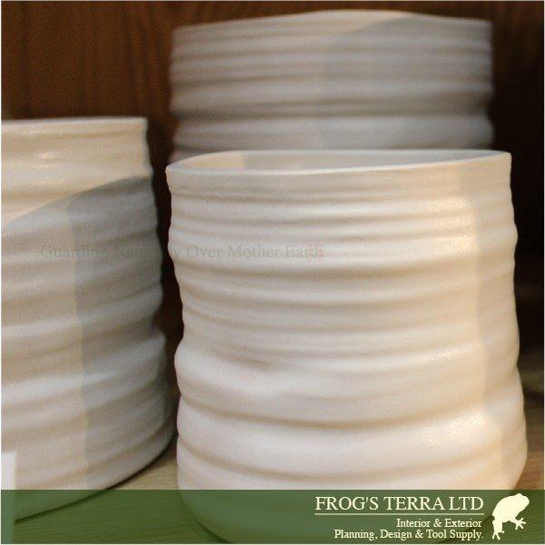 WLシリンダーS・６個セット・C3320（直径10cm×H10cm）（底穴なし）（陶器製）（プランター/ポット）（観葉鉢/園芸） |  | 01