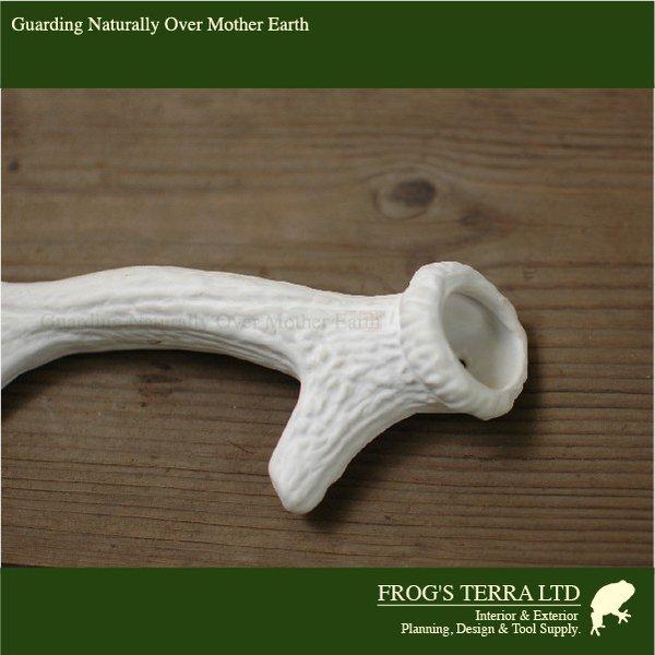 ホーンベース・Horn Vase・陶製・花器・角飾り・C6331（W10cm×D5cm×H46cm）（デコレーション/一輪挿し） |  | 01