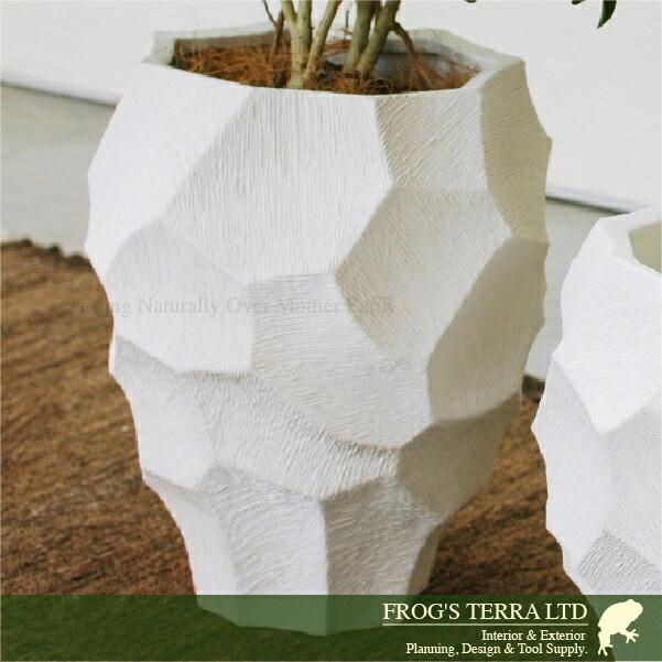 Geo Pot C7330（直径27.5cm×H34cm）（底穴なし）（陶器製）（プランター/サボテン/多肉/寄植/観葉鉢） |  | 01