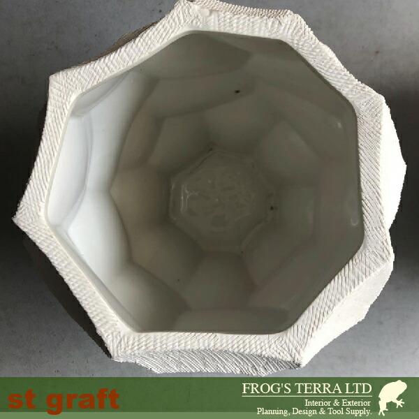 Geo Pot C7330（直径27.5cm×H34cm）（底穴なし）（陶器製）（プランター/サボテン/多肉/寄植/観葉鉢） |  | 05