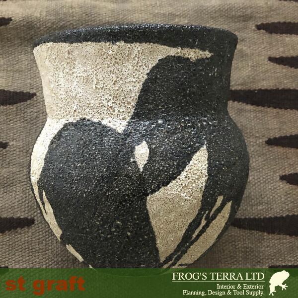 Drip Pot  C7335  ２個セット（直径16cm×H16cm）（底穴なし）（陶器製）（プランター/サボテン/多肉/寄植/観葉鉢） |  | 04