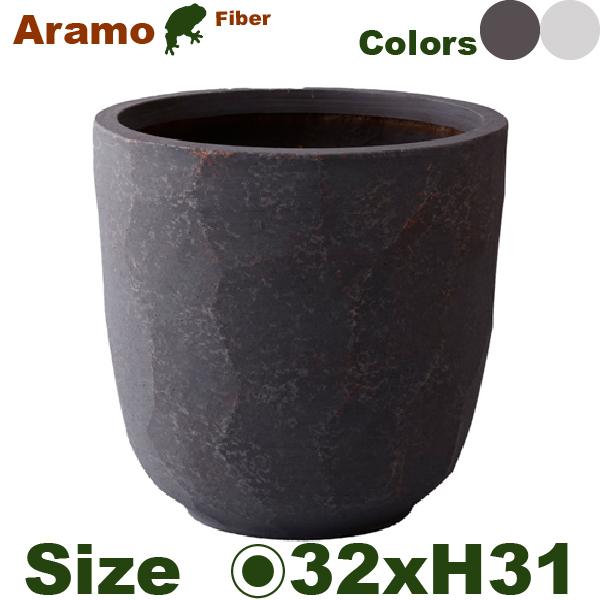 アラモラージ L CGR100L（直径32cm×H31cm）（底穴有）（陶器製 花器 日本の美） |  | 01