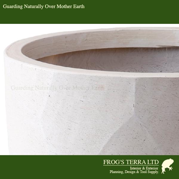 アラモラージ L CGR100L（直径32cm×H31cm）（底穴有）（ファイバーストーン製花器 日本の美） |  | 02