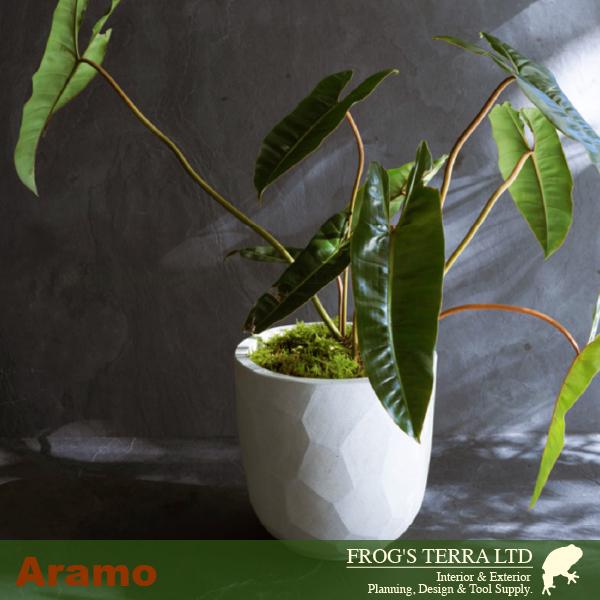 アラモラージ L CGR100L（直径32cm×H31cm）（底穴有）（陶器製 花器 日本の美） |  | 04