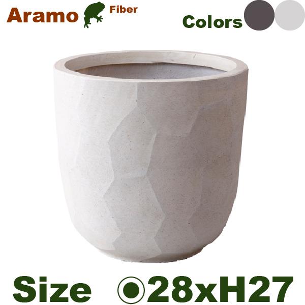 アラモラージ M CGR100M（直径28cm×H27cm）（底穴有）（陶器製 花器 日本の美） |  | 01