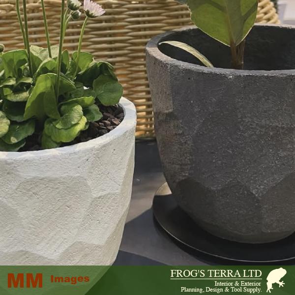 アラモラージ M CGR100M（直径28cm×H27cm）（底穴有）（ファイバーストーン製花器 日本の美） |  | 06