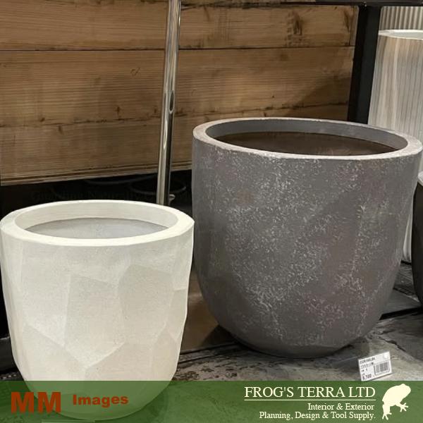 アラモラージ S CGR100S（直径24cm×H23cm）（底穴有）（ファイバーストーン製花器 日本の美） |  | 05