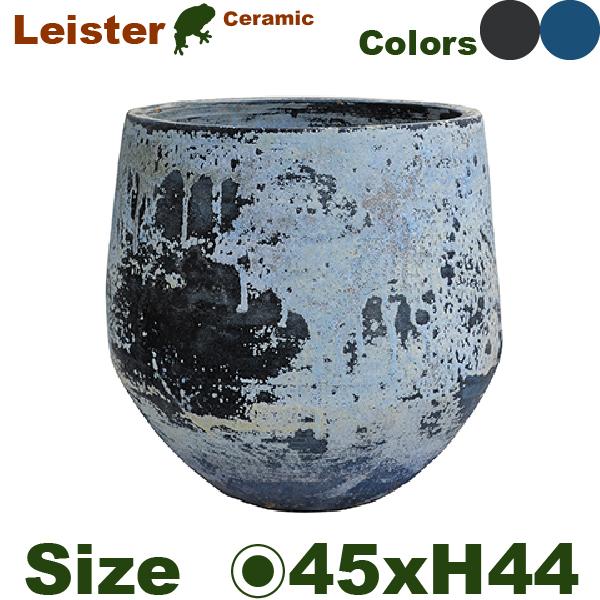 LEISTER ライスター エッグ  45（直径45cm×H44.5cm）（底穴あり）（釉薬陶器）（プランター/観葉鉢/鉢/ガーデニング） | 