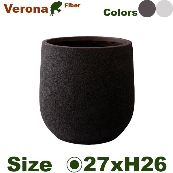 ベローナ アンフレ S CO-003S（直径27cm×H26cm）（底穴有）（陶器製 花器 日本の美） |  | 01