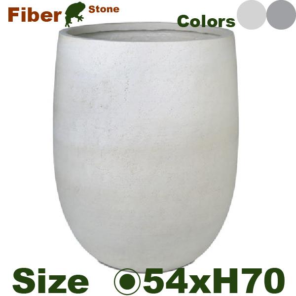 ラホールトール L(直径54.4cm×H70cm）（底穴なし） ファイバーストーン スクエア プランター ポット 大型プランター 軽量 | 