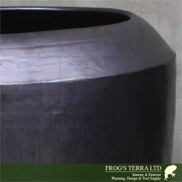 アマルフィ L（直径53cm×H79cm）底穴なし 陶器製 鉢カバー 大型 ツボ ショップディスプレイ |  | 03