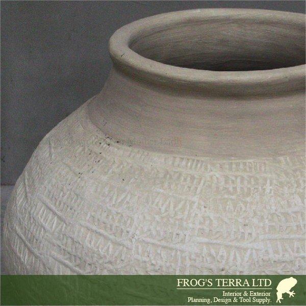 ミロス S（直径52cm×H38cm）底穴なし 陶器製 鉢カバー 大型 ツボ ショップディスプレイ |  | 01