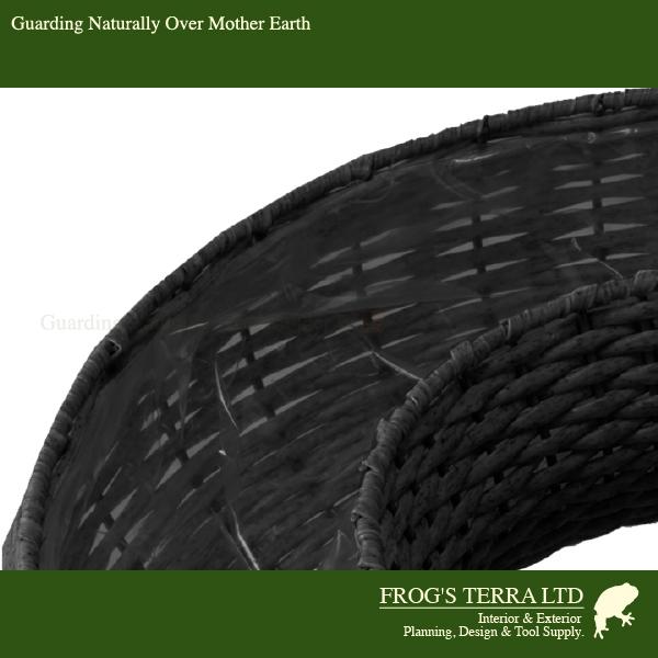 ジェミニ リング L CV-014L（直径34cm×H9.5cm）（底穴なし）（再生プラ）（植木鉢/鉢カバー/リース）（プランター/園芸/寄せ植え/ポット） |  | 05