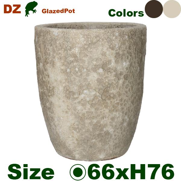 DZ ハイラウンド  L（直径66cm×H76cm）（穴あり）（尺鉢対応）陶器製 観葉鉢 大型ポット 商業施設 |  | 01