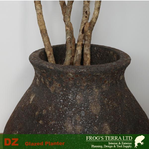 DZ 丸壺（直径66cm×H58cm）（穴あり）陶器製 観葉鉢 大型ポット 商業施設 |  | 02