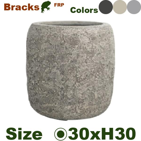 GP Bracks ブラックス バレル 30（直径30cm×H30.5cm）（底穴あり）（7号可）（FRP製）（耐寒  耐候 軽量） |  | 01