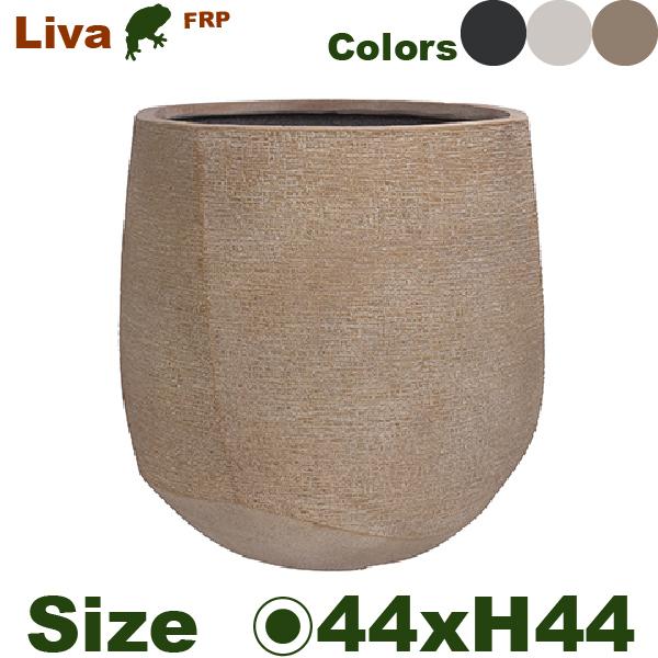 LIVA リーヴァ バルーン  44（直径44cm×H44cm）（底穴あり）（10号可）（FRP製）（耐寒 耐候 軽量） |  | 01