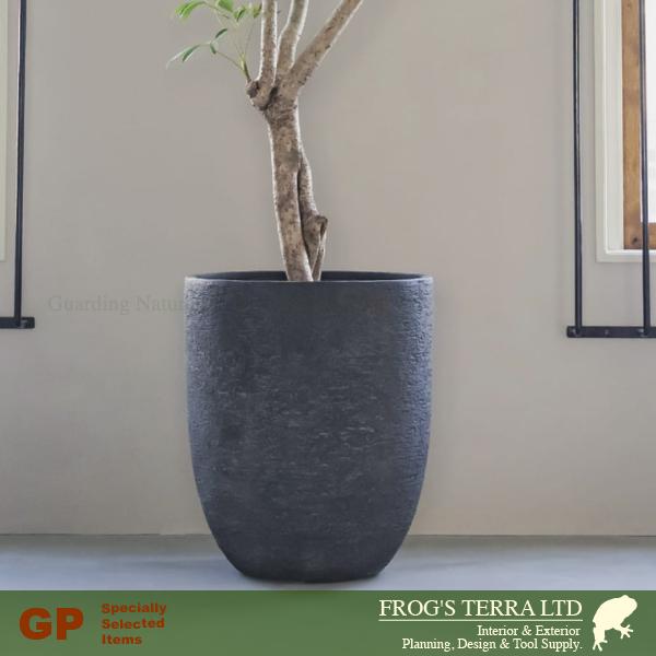 【屋外対応】GP Bias ビアス アルトエッグ 43（直径43cm×H50cm）（底穴あり）（10号可）（高耐久ポリストーン/FRP） |  | 08