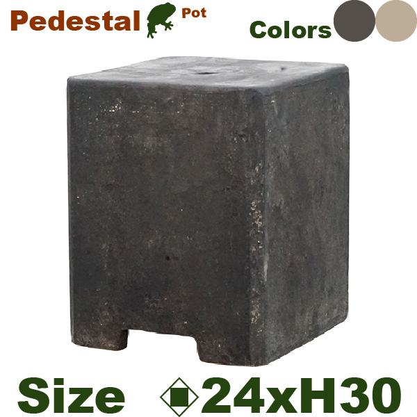 ペデスタル プリズム 24 Pedestal（口25.5cm×H30cm）（鉢台）（テラコッタ） |  | 01