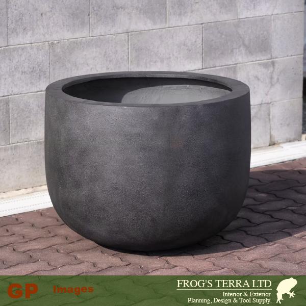 【屋外対応】GP PLASTER プラスター Uポット  55（直径54cm×H44.5cm）（底穴あり）（FRP製）（耐寒 耐候 軽量） |  | 04